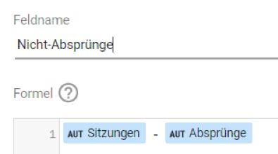 Ein einfaches Berechnungs-Beispiel in Google Data Studio