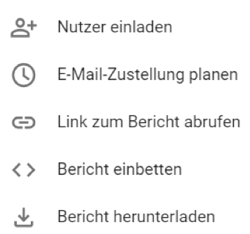 Google Data Studio Berichts Header